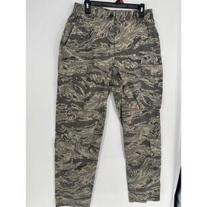 Goodwill Air Force Camo Utility Trousers Womens 14R Tiger Stripe Digital Pants